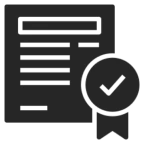 Document approval symbol