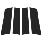 Dark minimalist abstract pattern