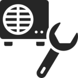 Cooling unit with wrench
